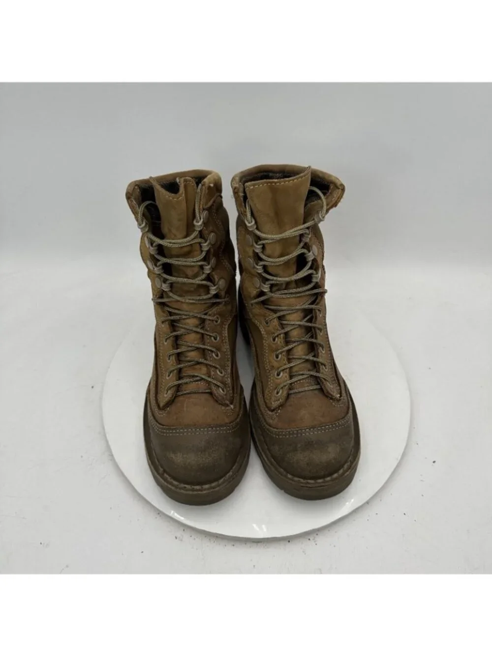 Danner 15655X Men Size 6.5R Brown Leather Tactical Desert Speed Lacer Boot
